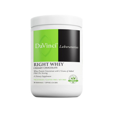 Right Whey™ Creamy Chocolate Front