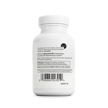 Resveratrol-50 Left