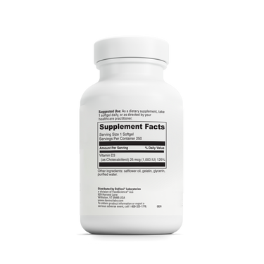 Vitamin D3 1000 IU - Softgel Right