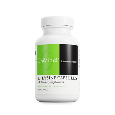 L-Lysine Capsules Front